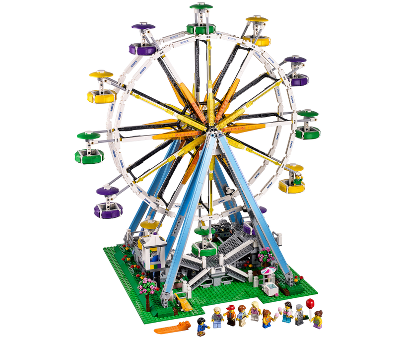 Illustration for article titled Lego's new Ferris Wheel will make you nostalgic for a carnival